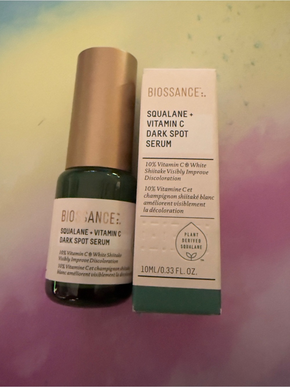 Biossance Squalane + Vitamin C Dark Spot Serum 30ml Full Size
Plus 10ml travel